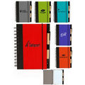 5 x 7 in Eco Friendly Spiral Notebook with Pen